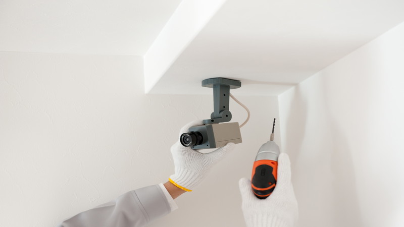 防犯カメラ設置